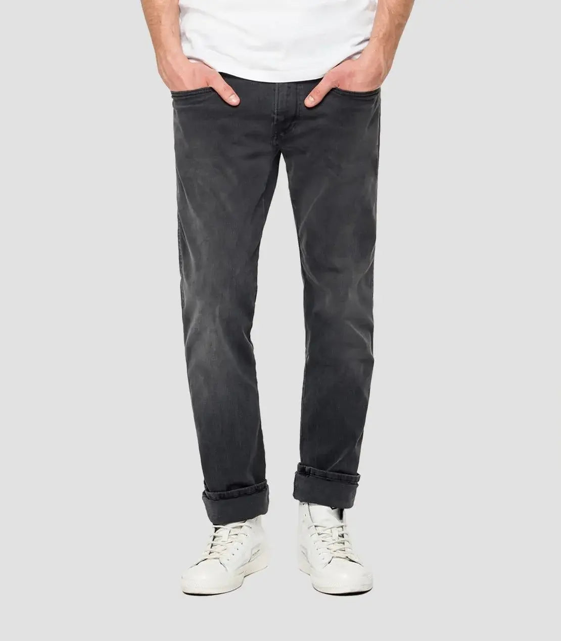 Jeans Replay gris Anbass