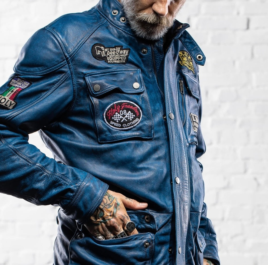 Veste bleue Holyfreedom Quattro Royal