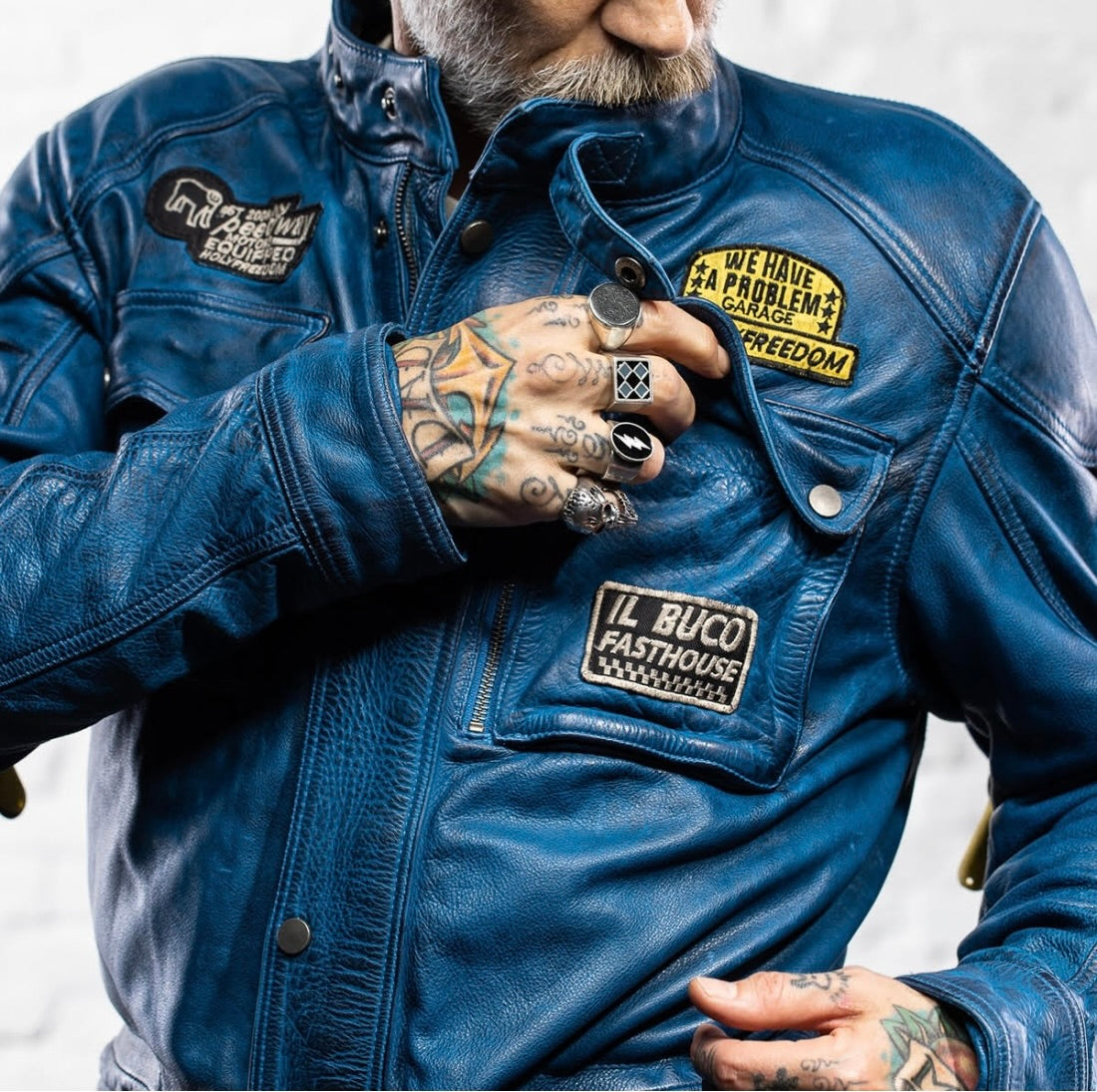 Veste bleue Holyfreedom Quattro Royal