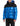 Blouson Replay bicolore bleu et noir matelassé à capuche coupe confort